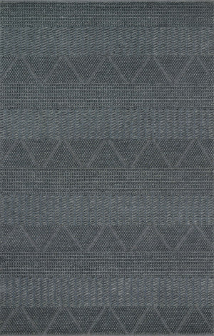 Magnolia Home by Joanna Gaines x Loloi Rowan Rug - Denim-Blue Hand Home