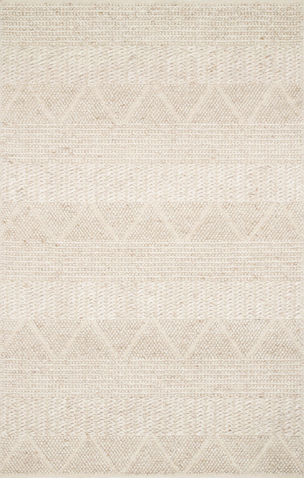 Magnolia Home by Joanna Gaines x Loloi Rowan Rug - Sand-Blue Hand Home