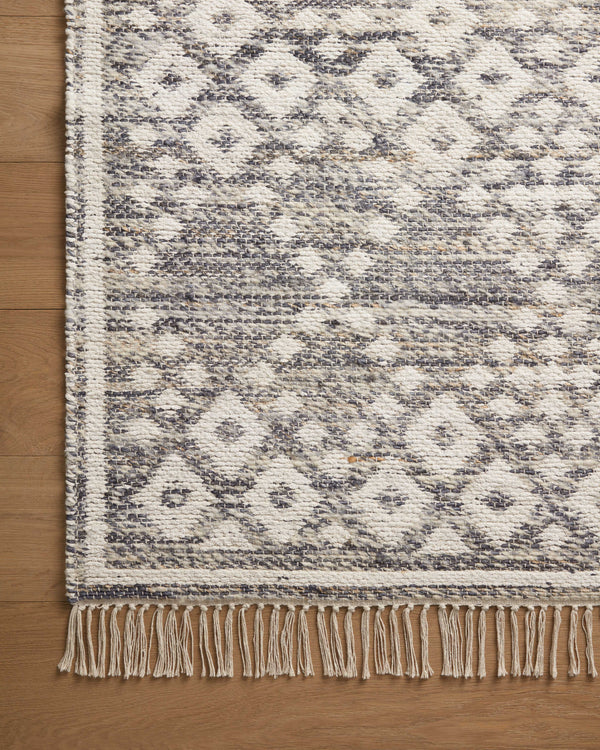Angela Rose x Loloi Rivers Rugs - Denim / Ivory-Blue Hand Home