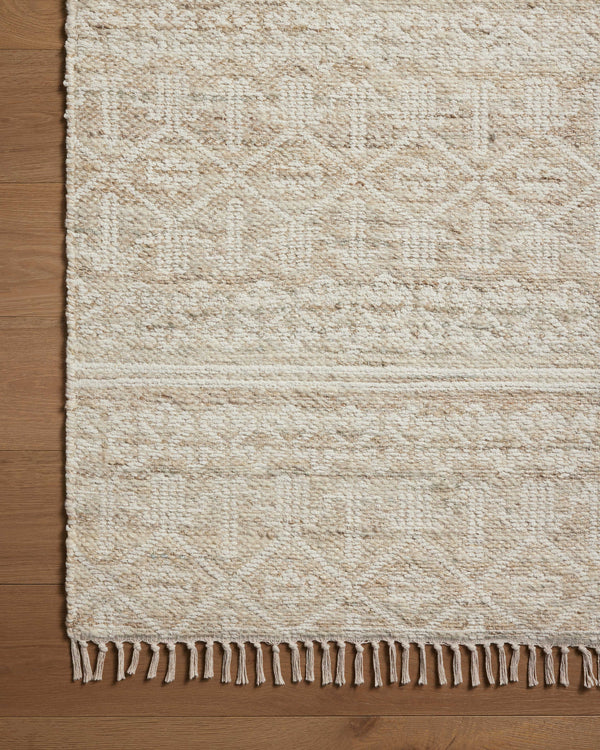 Angela Rose x Loloi Rivers Rugs - Sand / Ivory-Blue Hand Home