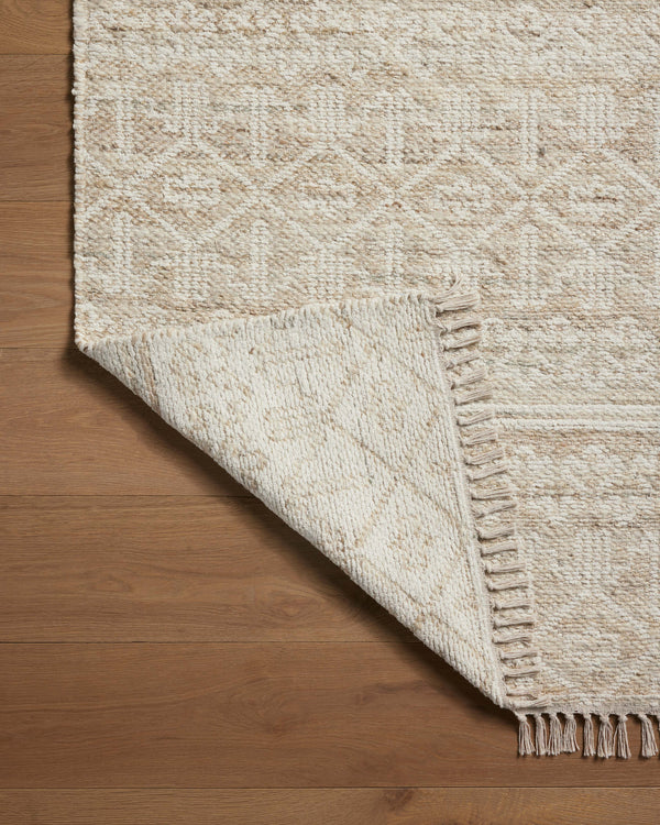 Angela Rose x Loloi Rivers Rugs - Sand / Ivory-Blue Hand Home