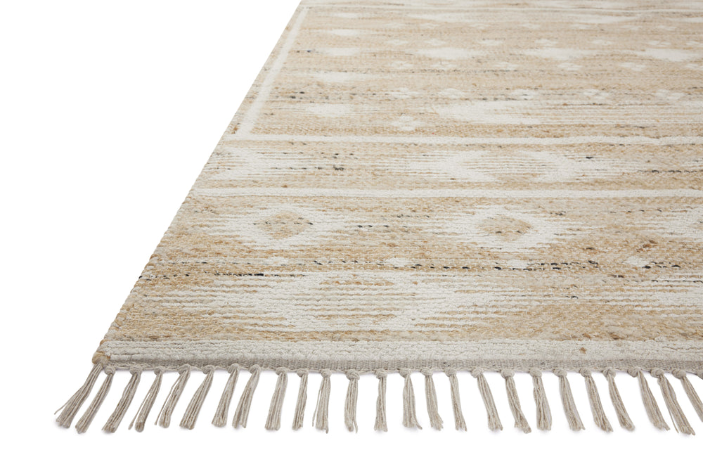 Angela Rose x Loloi Rivers Rugs - Natural / Ivory-Blue Hand Home