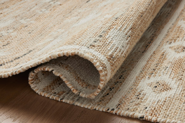 Angela Rose x Loloi Rivers Rugs - Natural / Ivory-Blue Hand Home