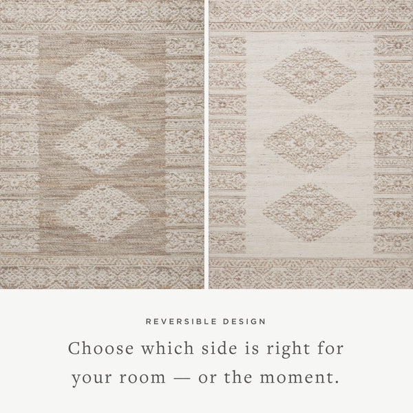 Angela Rose x Loloi Rivers Rugs - Lilac / Ivory-Blue Hand Home