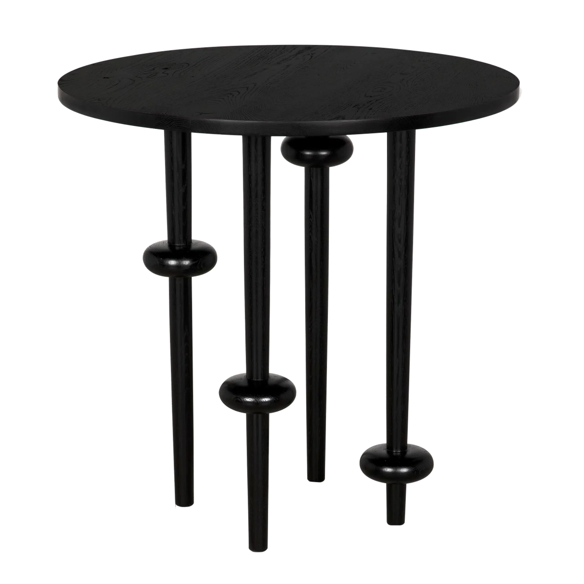 Sue Ellen Side Table, RO, Black - 28x28x28-Blue Hand Home