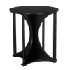 Tracy Side Table, RO, Black - 26x26x28-Blue Hand Home