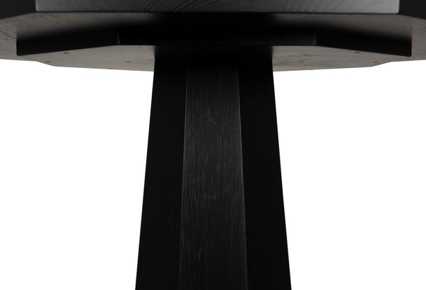 Oscar Table, RO, Black - 36x36x30-Blue Hand Home