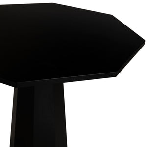 Oscar Table, RO, Black - 36x36x30-Blue Hand Home