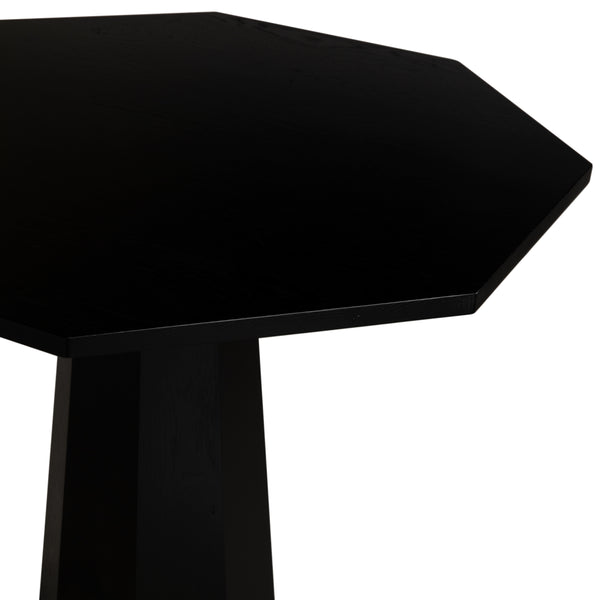 Oscar Table, RO, Black - 36x36x30-Blue Hand Home