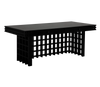 Rubiks Desk, RO, Black - 75x35x30-Blue Hand Home