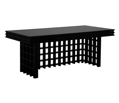 Rubiks Desk, RO, Black - 75x35x30-Blue Hand Home