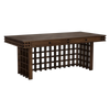 Rubiks Desk, RO, Whiskey - 75x35x30-Blue Hand Home