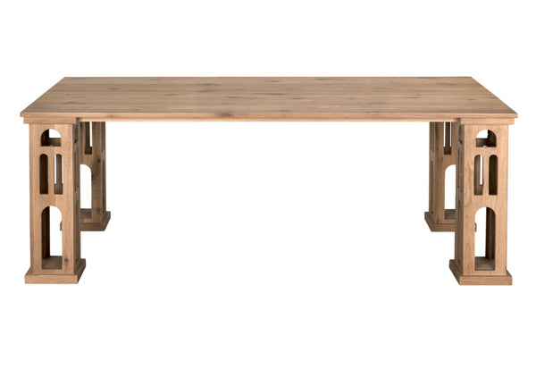Dolly Dining Table, RO, Chai - 108x44x30-Blue Hand Home