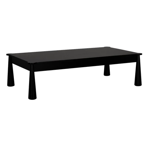 Telluride Coffee Table, RO, Black - 66x36x18-Blue Hand Home