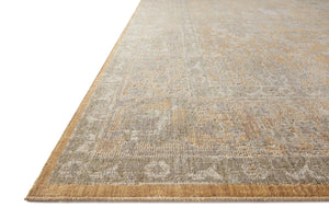 Chris Loves Julia x Loloi Rosemarie Rugs - Gold / Sand-Blue Hand Home
