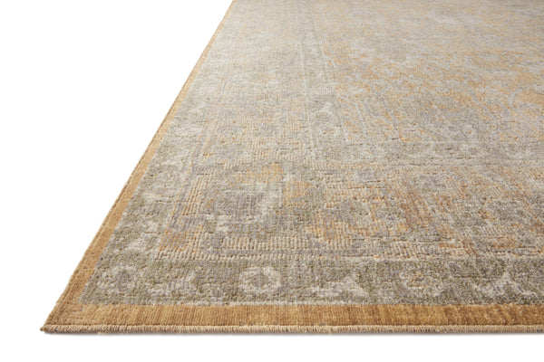 Chris Loves Julia x Loloi Rosemarie Rugs - Gold / Sand-Blue Hand Home