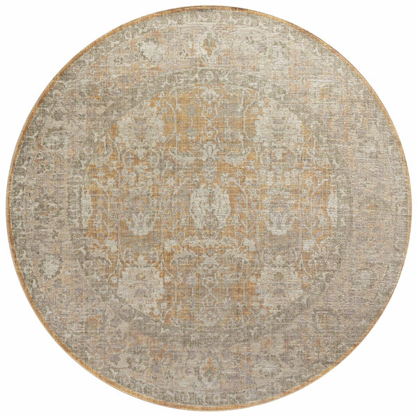 Chris Loves Julia x Loloi Rosemarie Rugs - Gold / Sand-Blue Hand Home