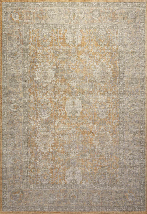 Chris Loves Julia x Loloi Rosemarie Rugs - Gold / Sand-Blue Hand Home