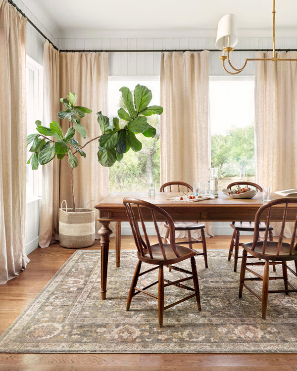 Chris Loves Julia x Loloi Rosemarie Rugs - Sage / Blush-Blue Hand Home