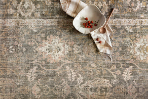 Chris Loves Julia x Loloi Rosemarie Rugs - Sage / Blush-Blue Hand Home