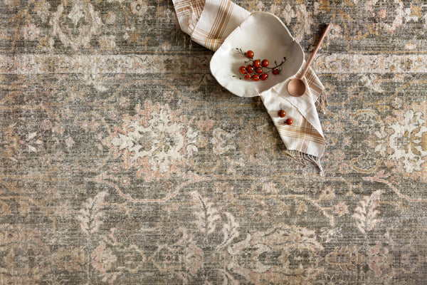 Chris Loves Julia x Loloi Rosemarie Rugs - Sage / Blush-Blue Hand Home
