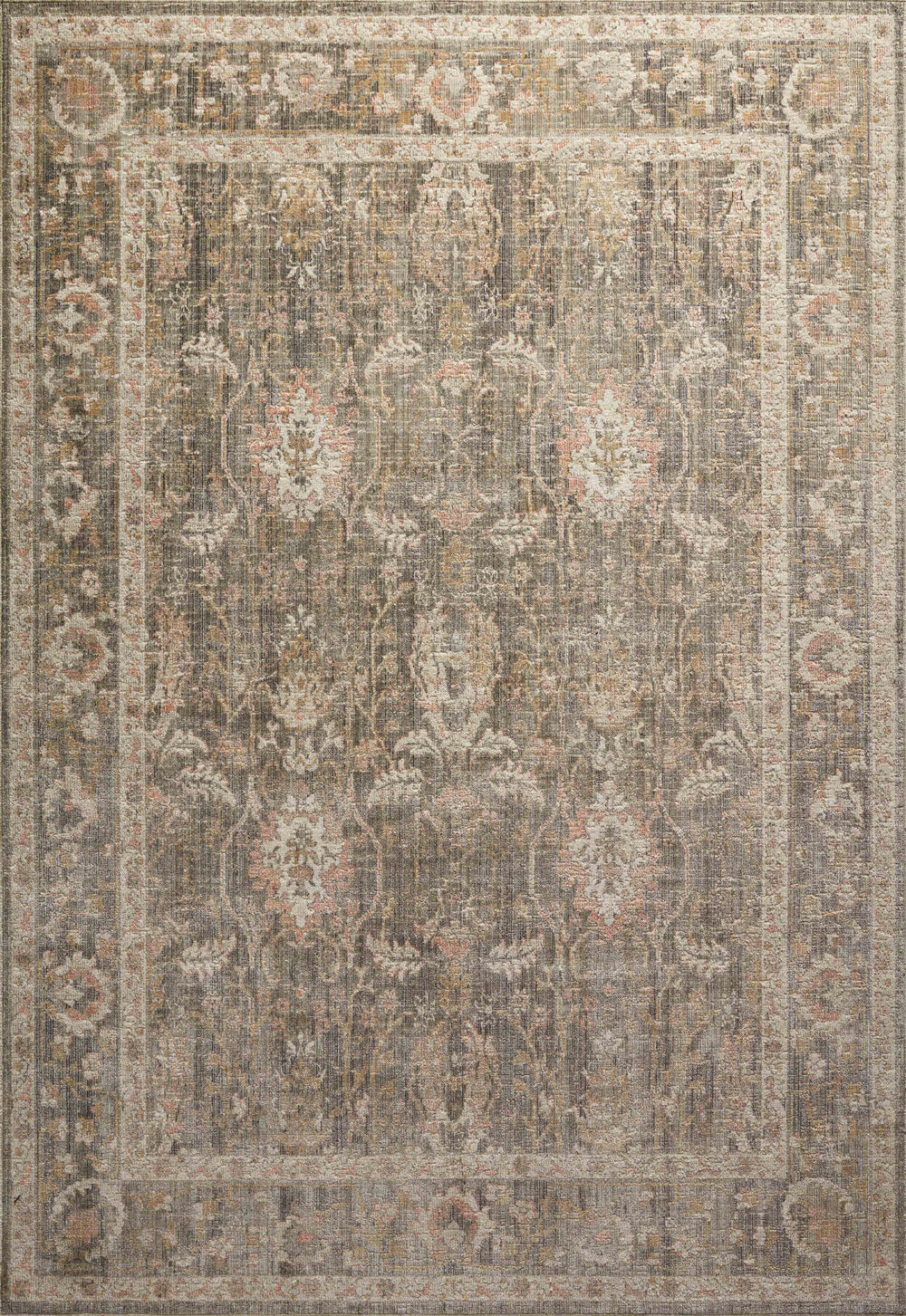 Chris Loves Julia x Loloi Rosemarie Rugs - Sage / Blush-Blue Hand Home