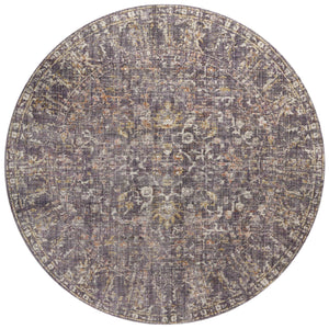 Chris Loves Julia x Loloi Rosemarie Rugs - Graphite / Multi-Blue Hand Home
