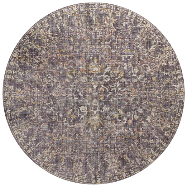 Chris Loves Julia x Loloi Rosemarie Rugs - Graphite / Multi-Blue Hand Home