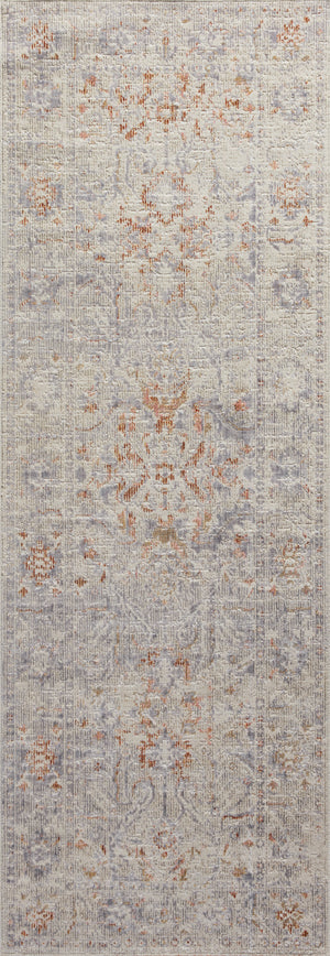 Chris Loves Julia x Loloi Rosemarie Rugs - Oatmeal / Lavender-Blue Hand Home