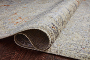 Chris Loves Julia x Loloi Rosemarie Rugs - Oatmeal / Lavender-Blue Hand Home