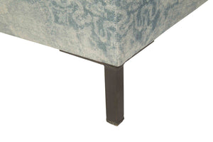 Cisco Home Radley Ottoman-Blue Hand Home