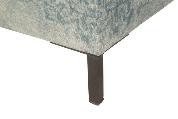 Cisco Home Radley Ottoman-Blue Hand Home