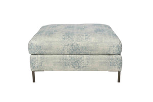 Cisco Home Radley Ottoman-Blue Hand Home
