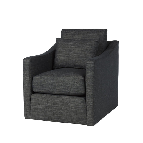 Essentials Cisco Home Rebecca Chair with Swivel-Blue Hand Home