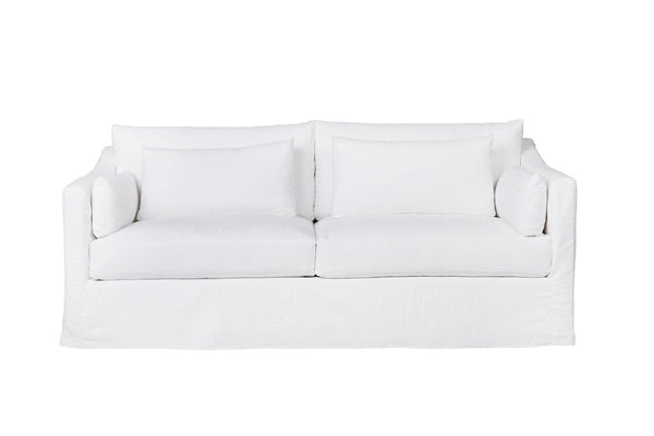 Essentials Cisco Home Rebecca 84" Deluxe Sofa-Blue Hand Home