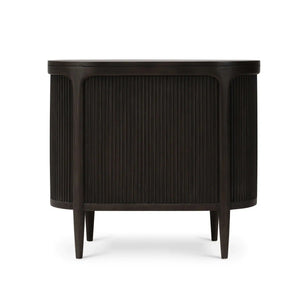 Regent Bedside Table w/ Doors-Blue Hand Home