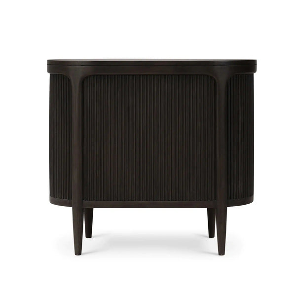 Regent Bedside Table w/ Doors-Blue Hand Home