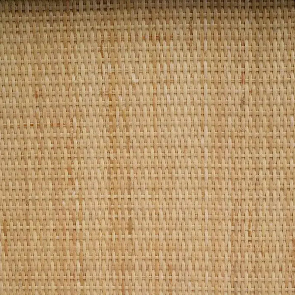 Bramble Renoir Bedside Table Wrapped In Natural Rattan W/ Sandbar Legs-Bramble-Blue Hand Home