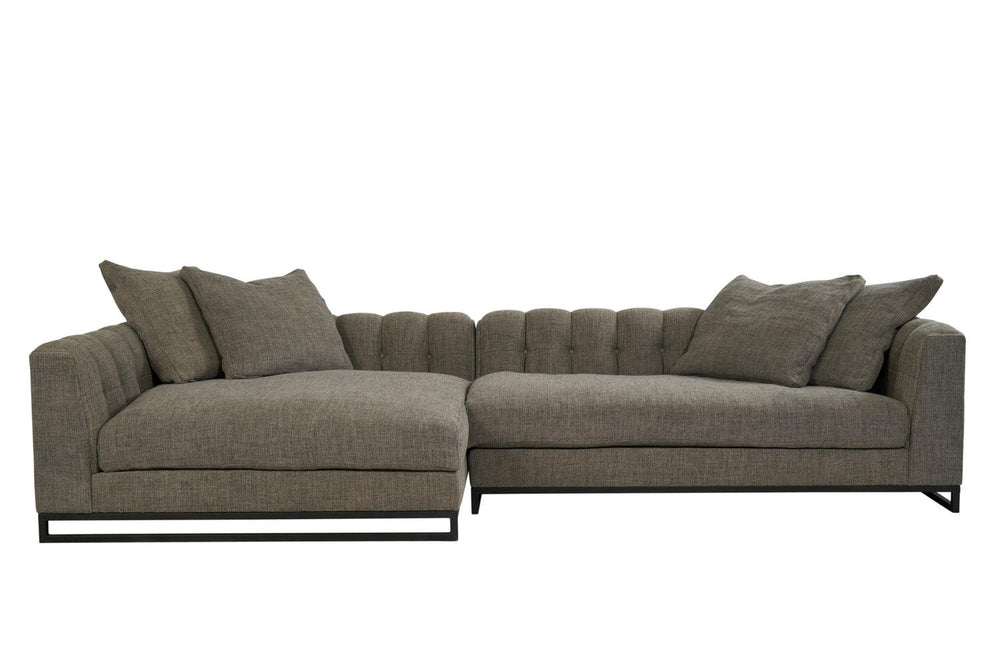 Cisco Brothers Richard 2pc Sectional-Blue Hand Home