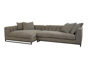 Cisco Home Richard 2pc Sectional-Blue Hand Home
