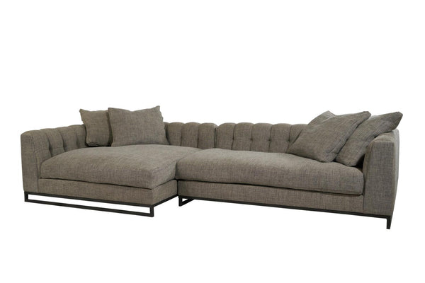 Cisco Home Richard 2pc Sectional-Blue Hand Home