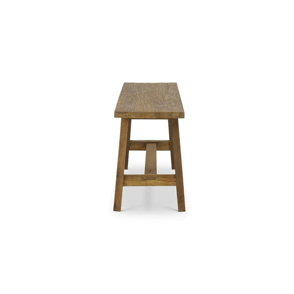 Bramble Rustic Reclaimed Teak Bench-Bramble-Blue Hand Home