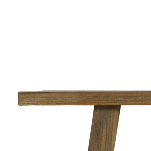 Bramble Rustic Reclaimed Teak Bench-Bramble-Blue Hand Home
