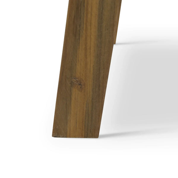 Bramble Rustic Reclaimed Teak Bench-Bramble-Blue Hand Home