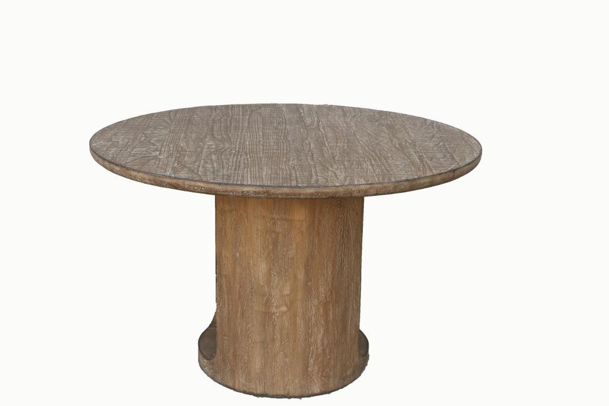 Brook 48" Rd Dining Table - Reclaimed Pine-Blue Hand Home