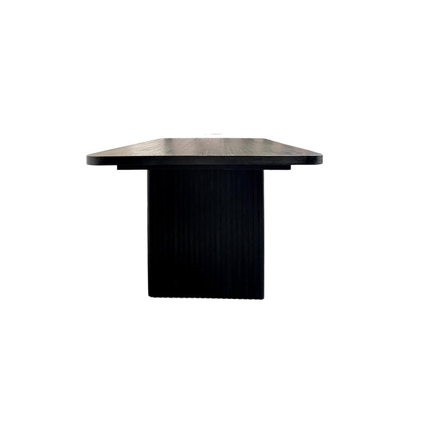 Reed 84" Rect Dining Table-Blue Hand Home