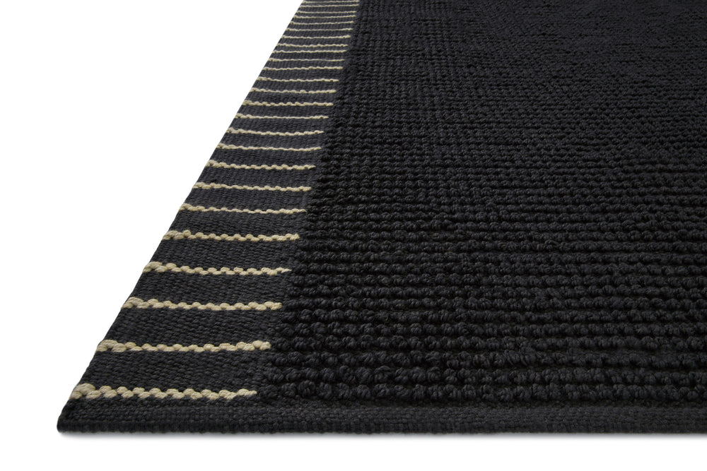 Magnolia Home by Joanna Gaines x Loloi Sadie Rug Black-Blue Hand Home