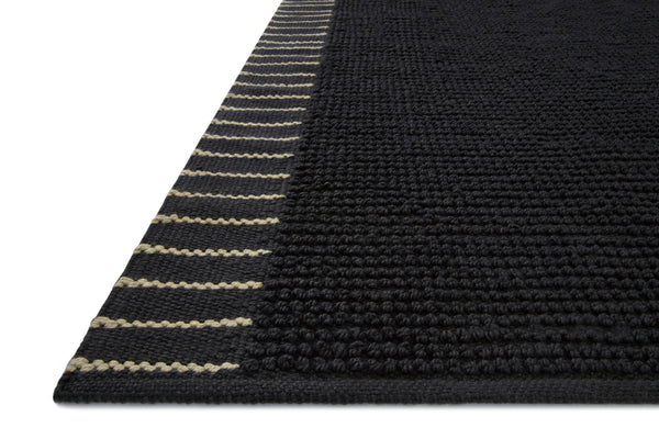 Magnolia Home by Joanna Gaines x Loloi Sadie Rug Black-Blue Hand Home