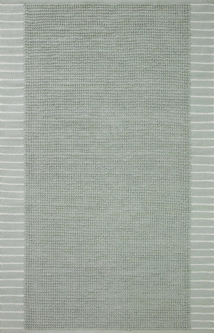 Magnolia Home by Joanna Gaines x Loloi Sadie Rug - Grey-Blue Hand Home