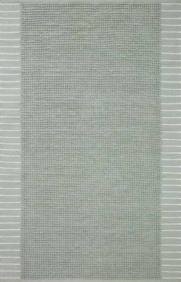 Magnolia Home by Joanna Gaines x Loloi Sadie Rug - Grey-Blue Hand Home